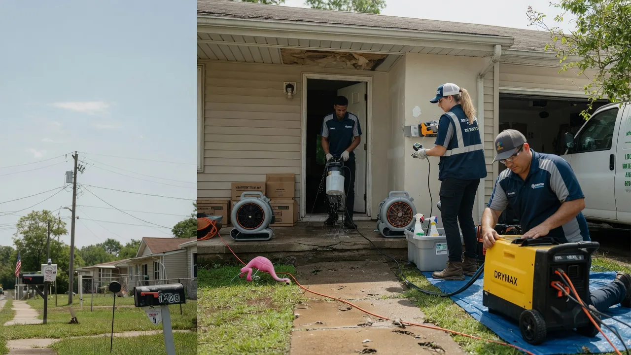 Storm Damage Water Removal in Saint Anne, IL near me